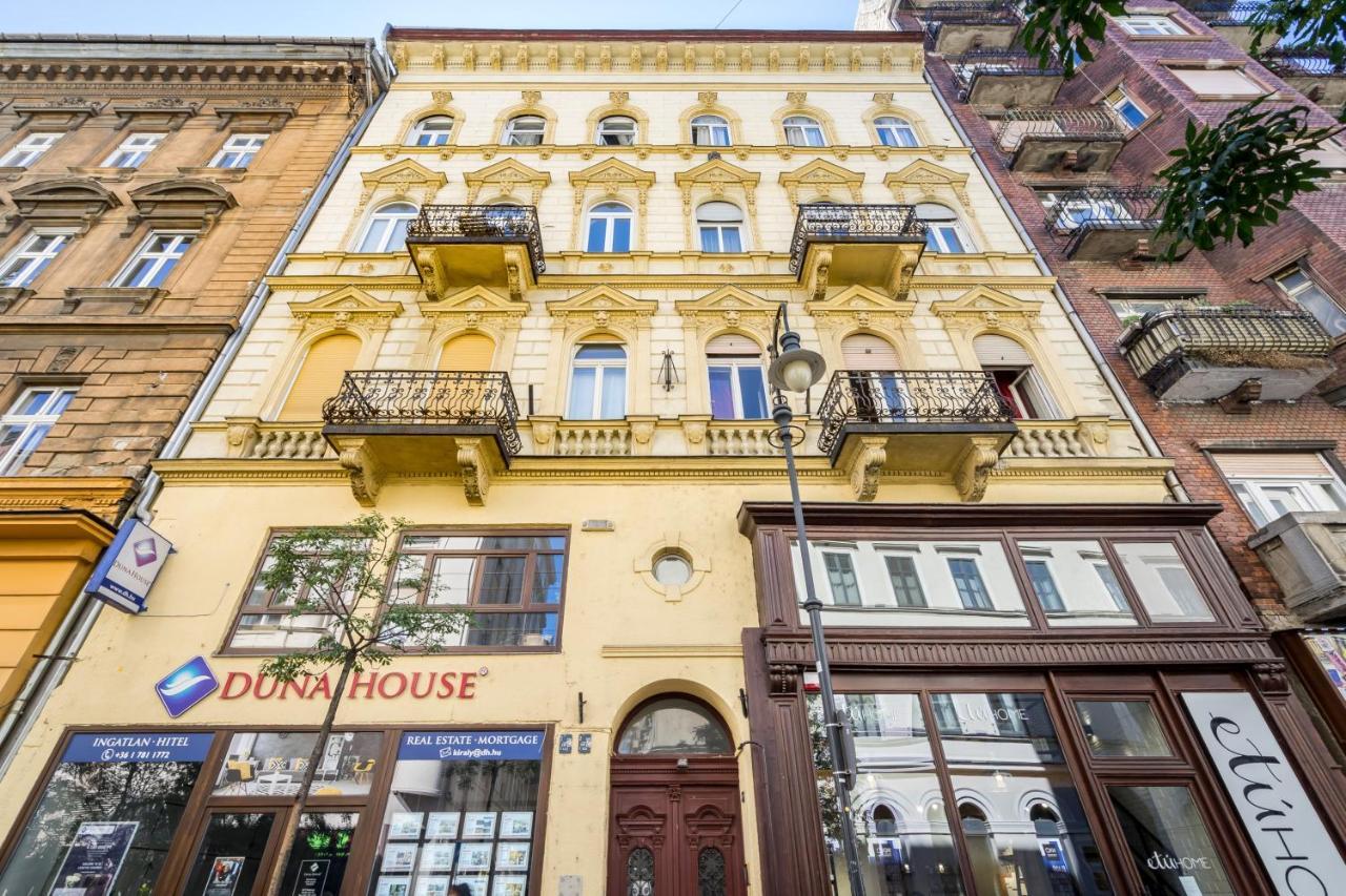 Ferienwohnung Bpr Kiraly Street Nest With A/C Budapest Exterior foto